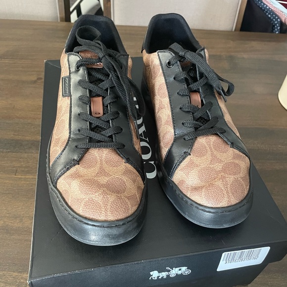 Mens coach sneakers size 9 - Picture 2 of 5